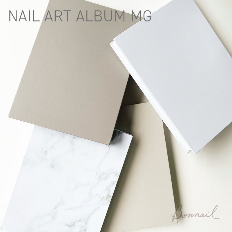 BonnailネイルアートアルバムMG グロスホワイト | 新入荷商品