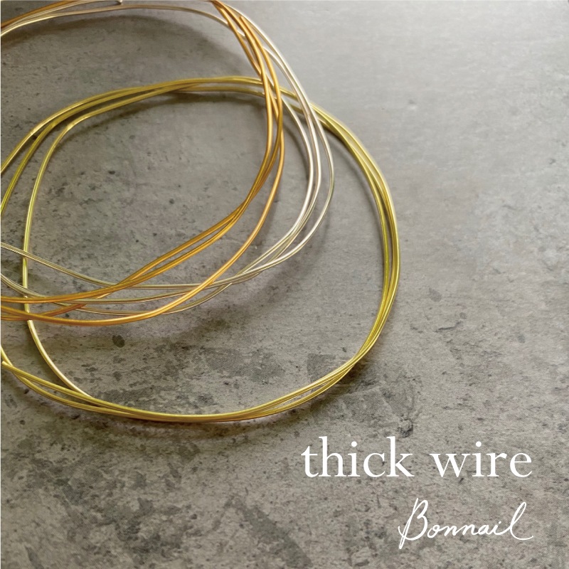 Bonnail thick wire