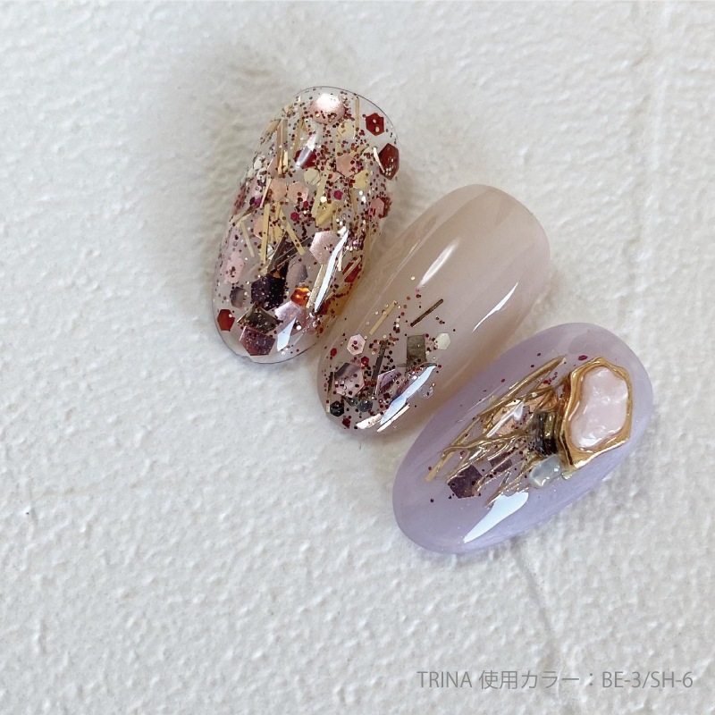 ホロ入りラメリボン ❁388〜393 Bonnail adding Collection #44-#45 | アート用品,ラメ・ホロ・シェル