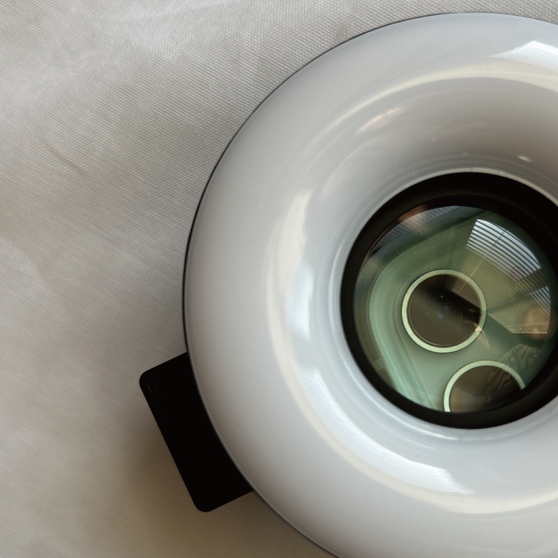 Bonnail nail macro lens with light 