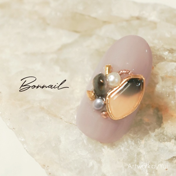 Bonnailパーツ スムースリングストーンセット