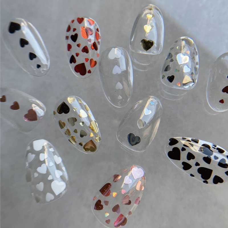 Bonnail ミックスサイズハート 