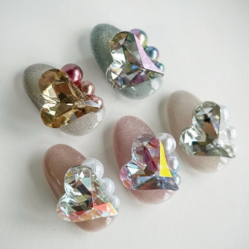 Bonnailクイーンストーン ハート12×13