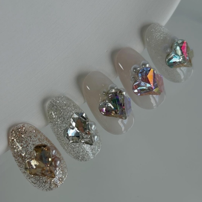 Bonnailクイーンストーン ハート8×9