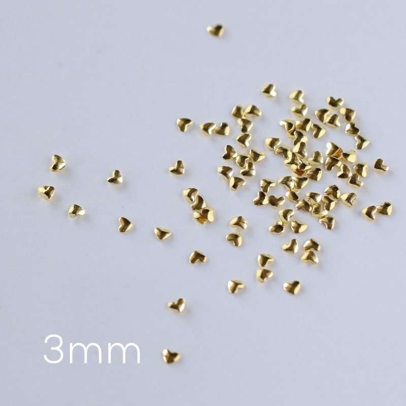 Bonnail プランプスタッズ ゴールド ハート 