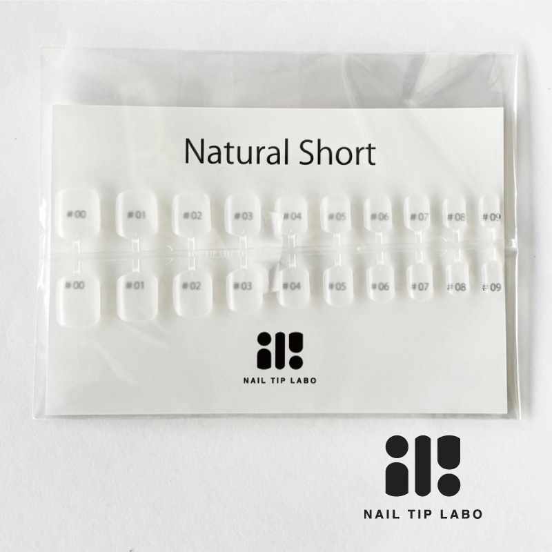 NAIL TIP LABO Natural Short fitting set | 新入荷商品 | | BONNAIL