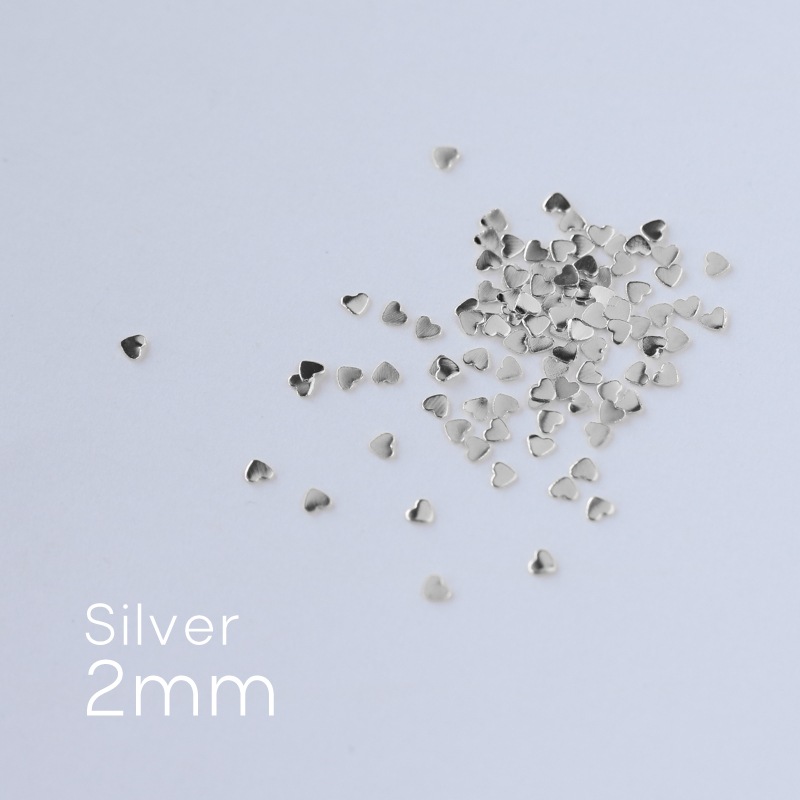 Bonnail フラットスタッズ ハート 