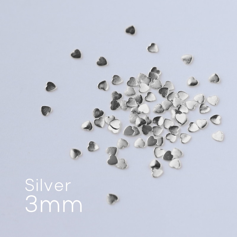 Bonnail フラットスタッズ ハート 