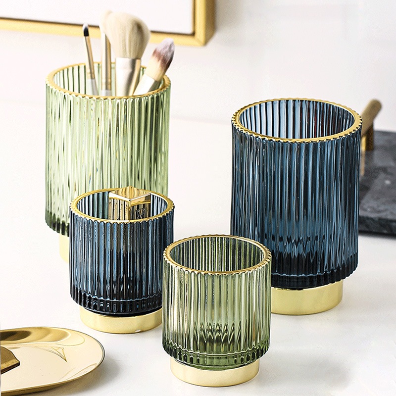 Bonnail_salonガラス&メタル ブラシスタンドS