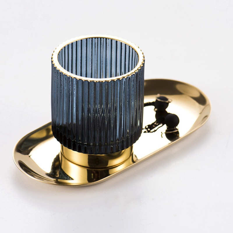 Bonnail_salonガラス&メタル ブラシスタンドS