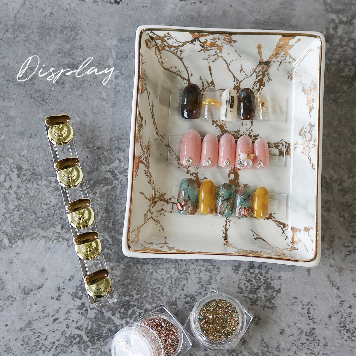 ボンネイル ジェルネイル チップ 撮影 小物 大理石柄 Bonnailリュクス マーブルパターン トレー S ゴールド 新入荷商品 Bonnail Online ボンネイル ジェルネイル チップ 撮影 小物 大理石柄 Bonnailリュクス マーブルパターン トレー S ゴールド 新入荷商品 Bonnail Online