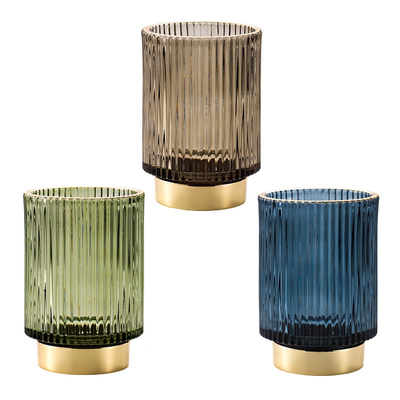 Bonnail_salonガラス&メタル ブラシスタンドM