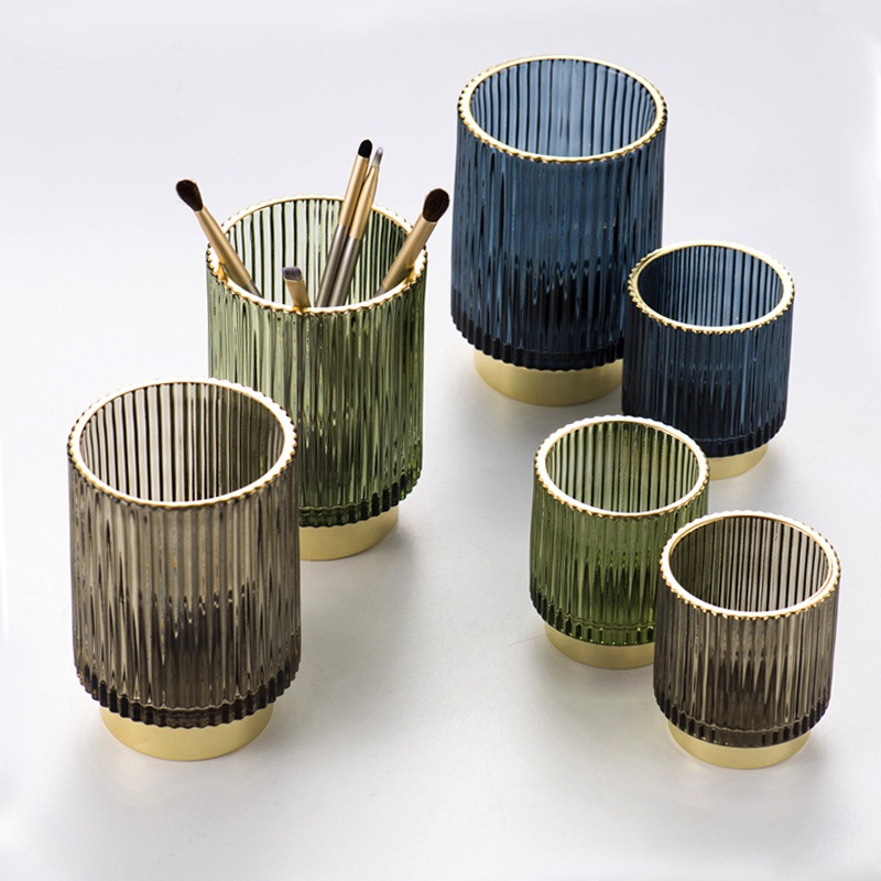 Bonnail_salonガラス&メタル ブラシスタンドM