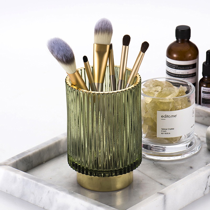 Bonnail_salonガラス&メタル ブラシスタンドM