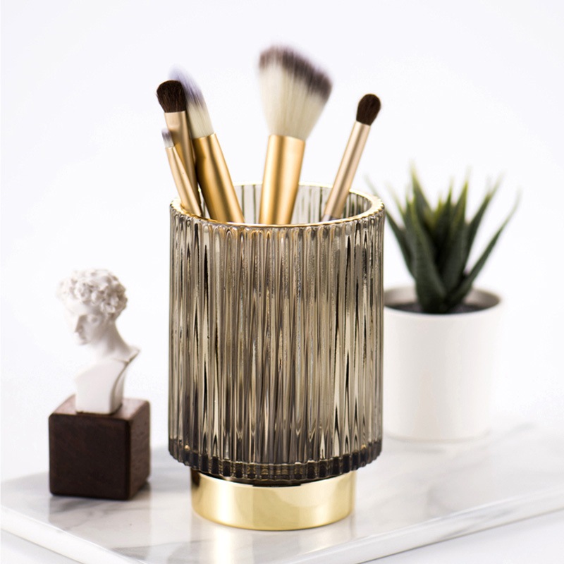 Bonnail_salonガラス&メタル ブラシスタンドM