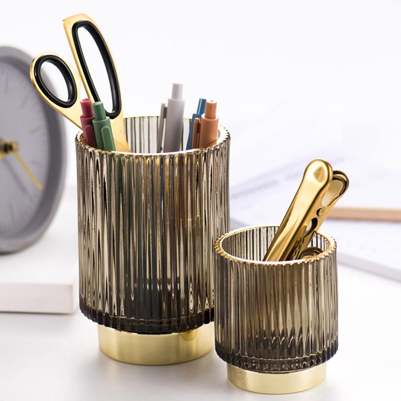 Bonnail_salonガラス&メタル ブラシスタンドM