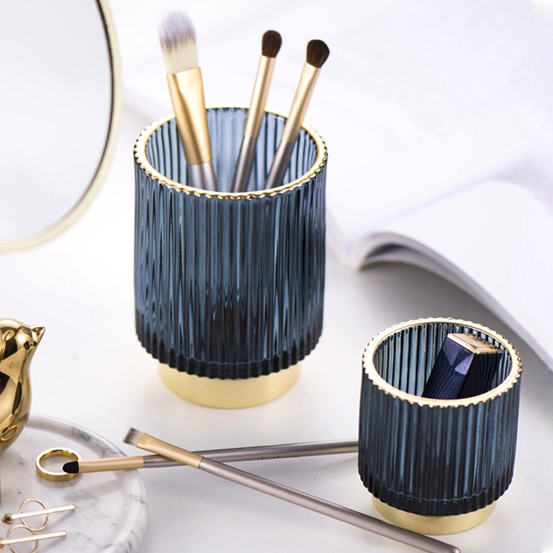 Bonnail_salonガラス&メタル ブラシスタンドM