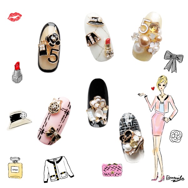 ネイルジュエリー コココレクションＢＫ