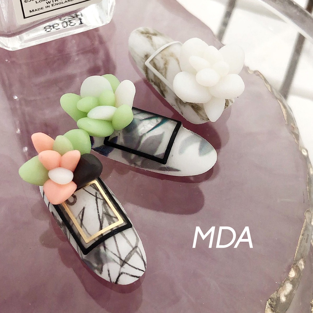 Bonnail×MDANail 多肉ちゃんarizona plants L | BRAND,M.D.A NAiL