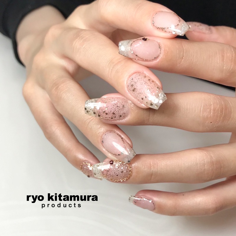 ryo kitamura Mirror Sync Sticker #01 fine french line -natural