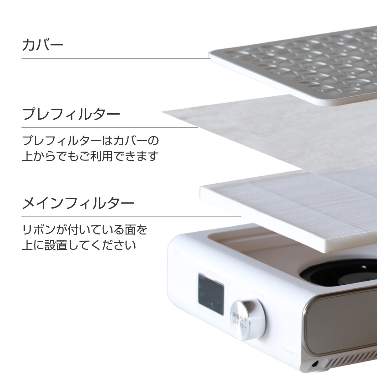 TRINA トリネ ダストコレクターAIR 専用メインフィルター 1pcs