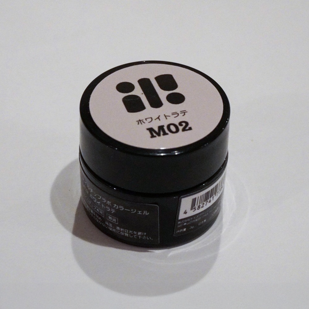 ネイルチップラボ カラージェル M02 ホワイトラテ
