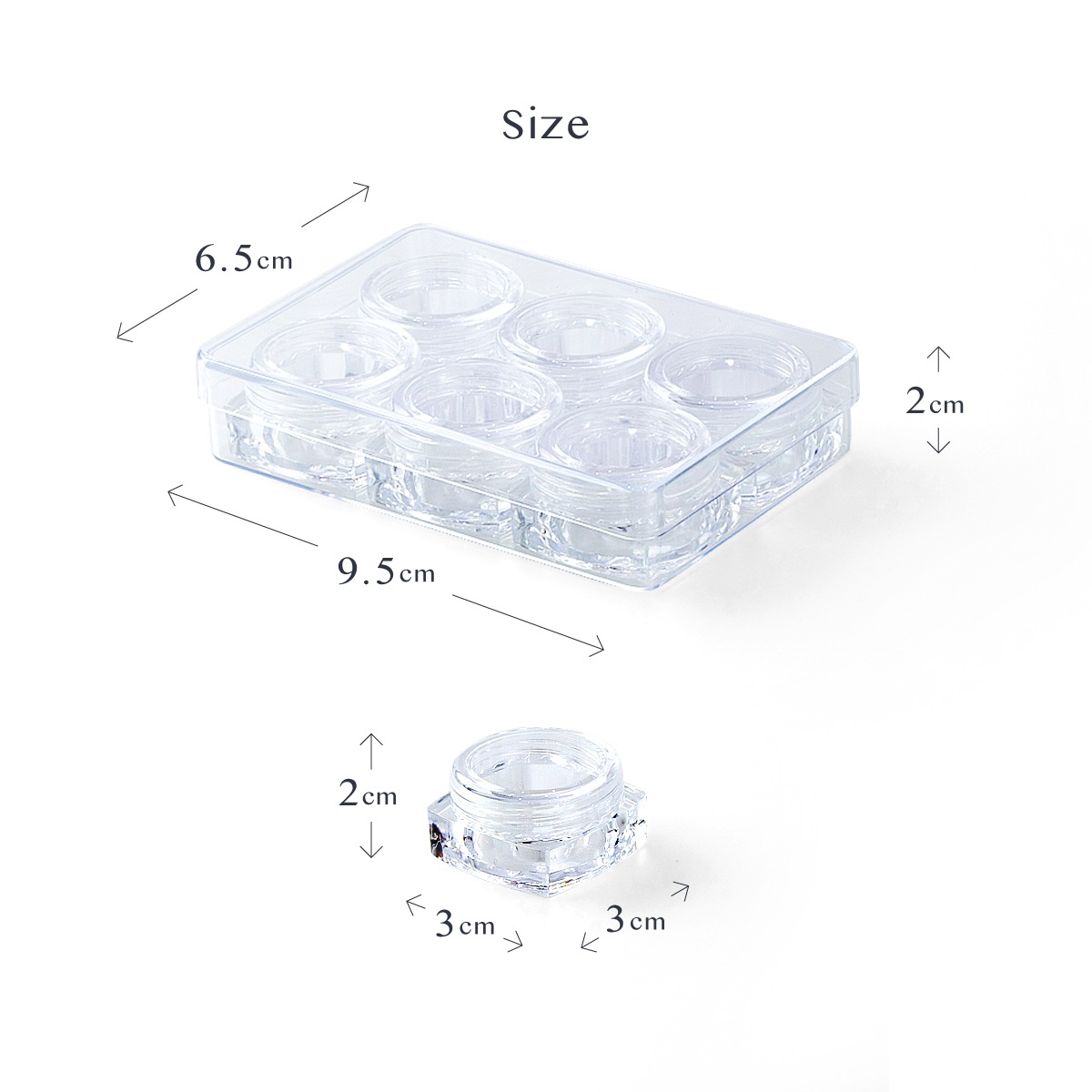 Bonnailパーツケースセット6p | ディスプレイ・収納,容器