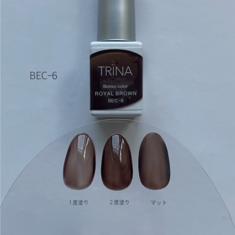 TRINA トリネ べっ甲カラー BEC-6 royal brown | TRINA,カラージェル
