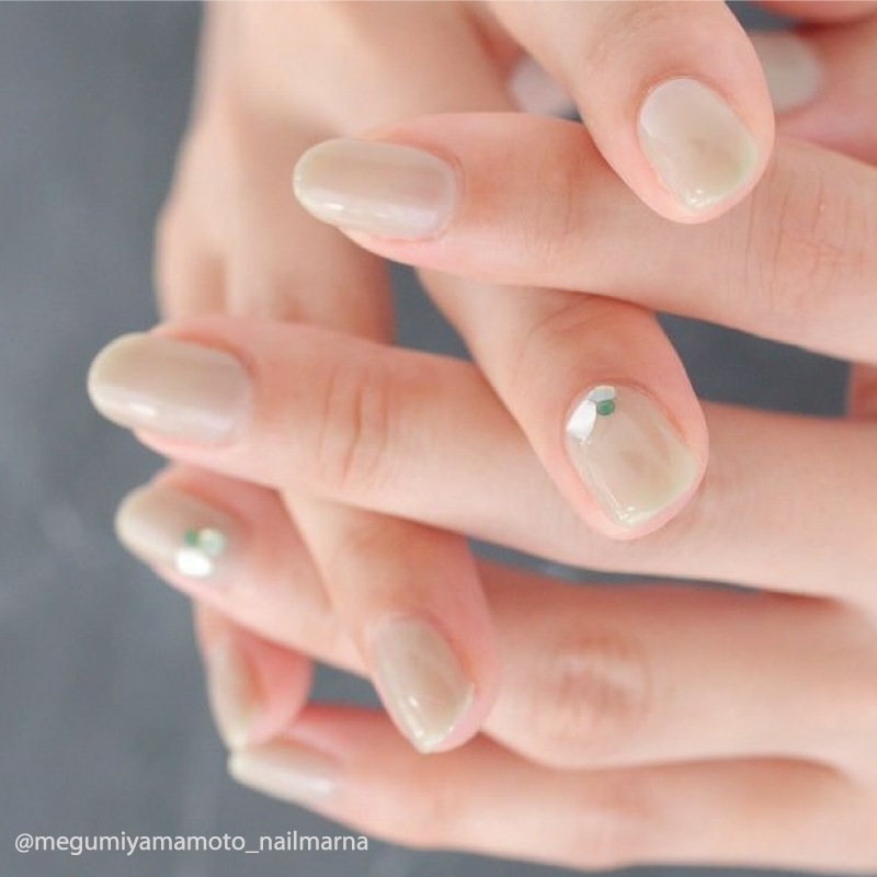 Bonnailシルキーホワイトシェル アート用品 ラメ ホロ シェル Bonnail Online