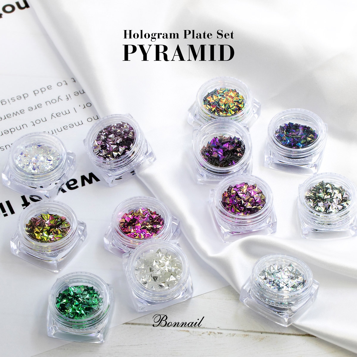 Bonnailホログラムプレートセット ピラミッド