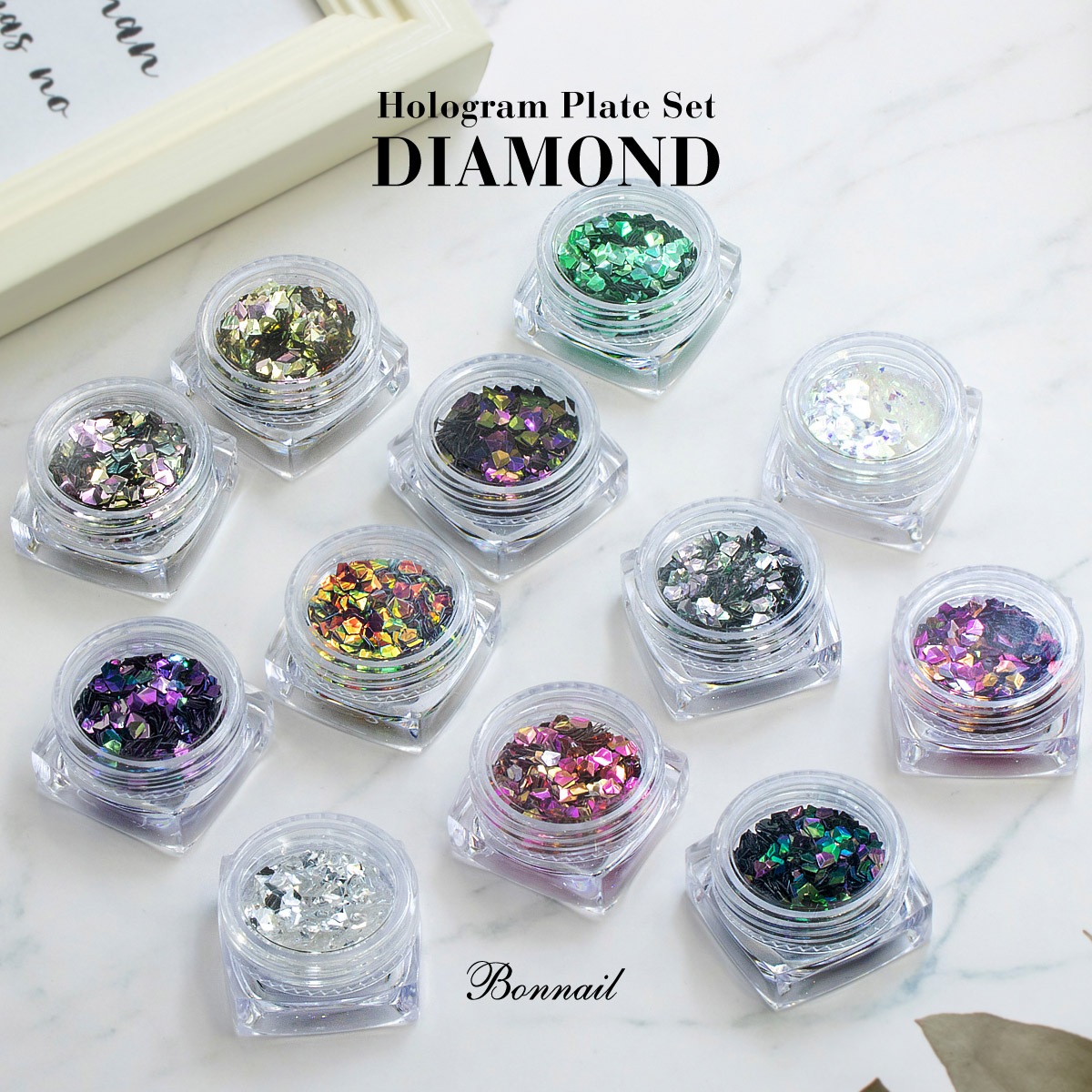 Bonnailホログラムプレートセット ダイヤモンド