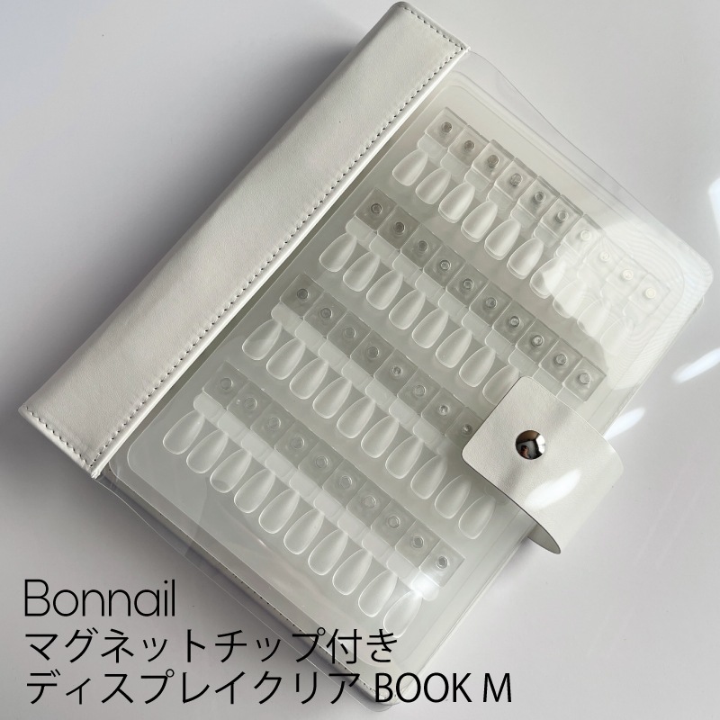 Bonnail マグネットチップ付き ディスプレイクリアBOOK M