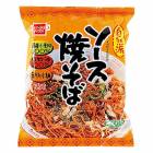 【植物油フライ】ソース焼きそば　120g（めん90g）［健康フーズ］青のりの香りとソースの旨味が引き立つ美味しさ|即席?|●穀類・?類