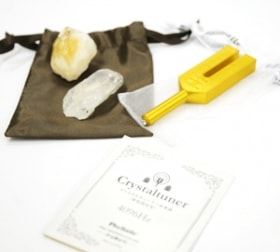 クリスタルチューナー ゴールド 〈富と繁栄〉