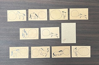 馬語メッセージカードミニ　Assorted 10枚入り