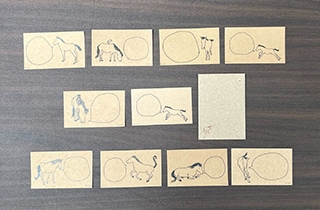 馬語メッセージカードミニ　Assorted 10枚入り