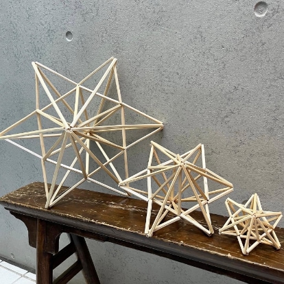 麻殻のヒンメリ　小