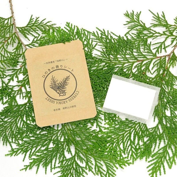 ひのきの香りシート