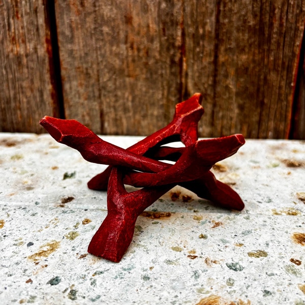 シェルスタンドS　マホガニー