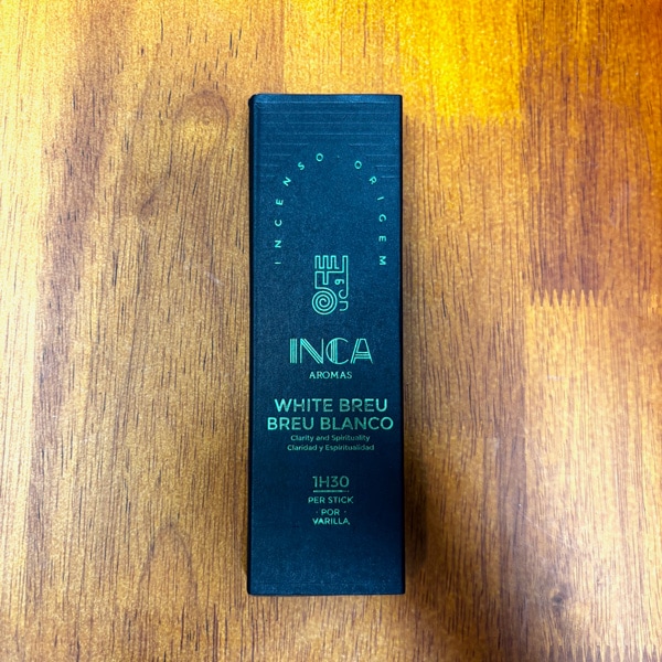 インカアロマ・インセンス　ホワイトブレウ　4本入り