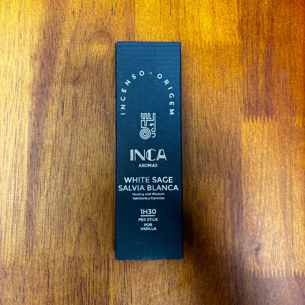 インカアロマ・インセンス　ホワイトセージ　4本入り
