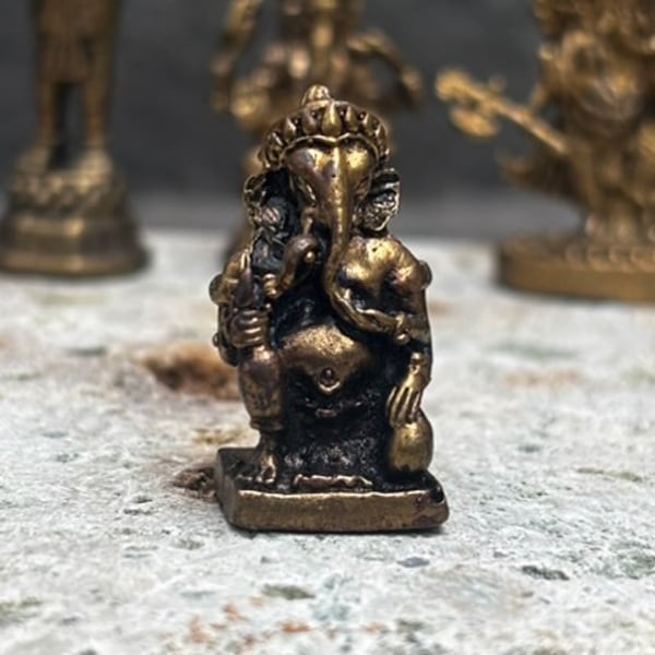 ミニ ガネーシャ像 ⑥（AH）