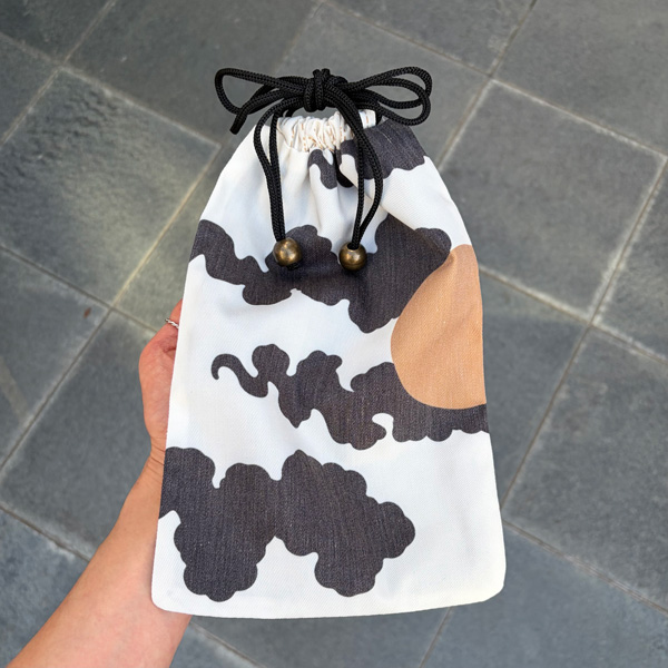 musubi 巾着　八雲（月白）