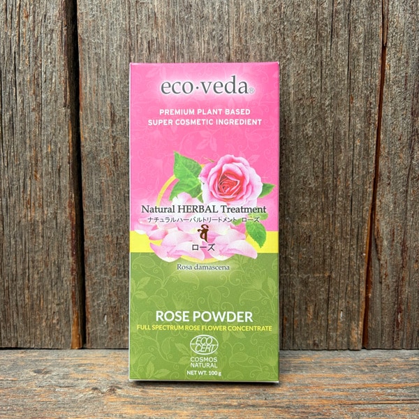 エコヴェーダ　eco・veda　ナチュラル ハーバル トリートメント　ローズ　