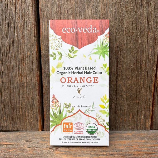 エコヴェーダ　eco・veda　オーガニック ハーバル ヘアカラー　オレンジ