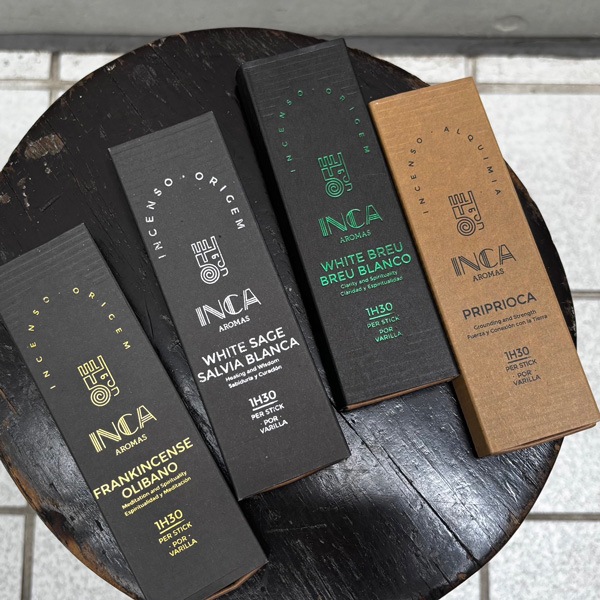 インカアロマ・インセンス　ホワイトセージ　4本入り