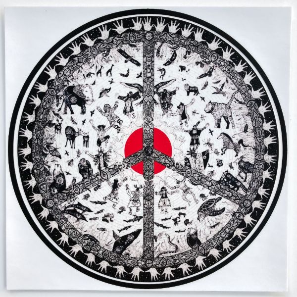 ステッカー　SUPER PEACE