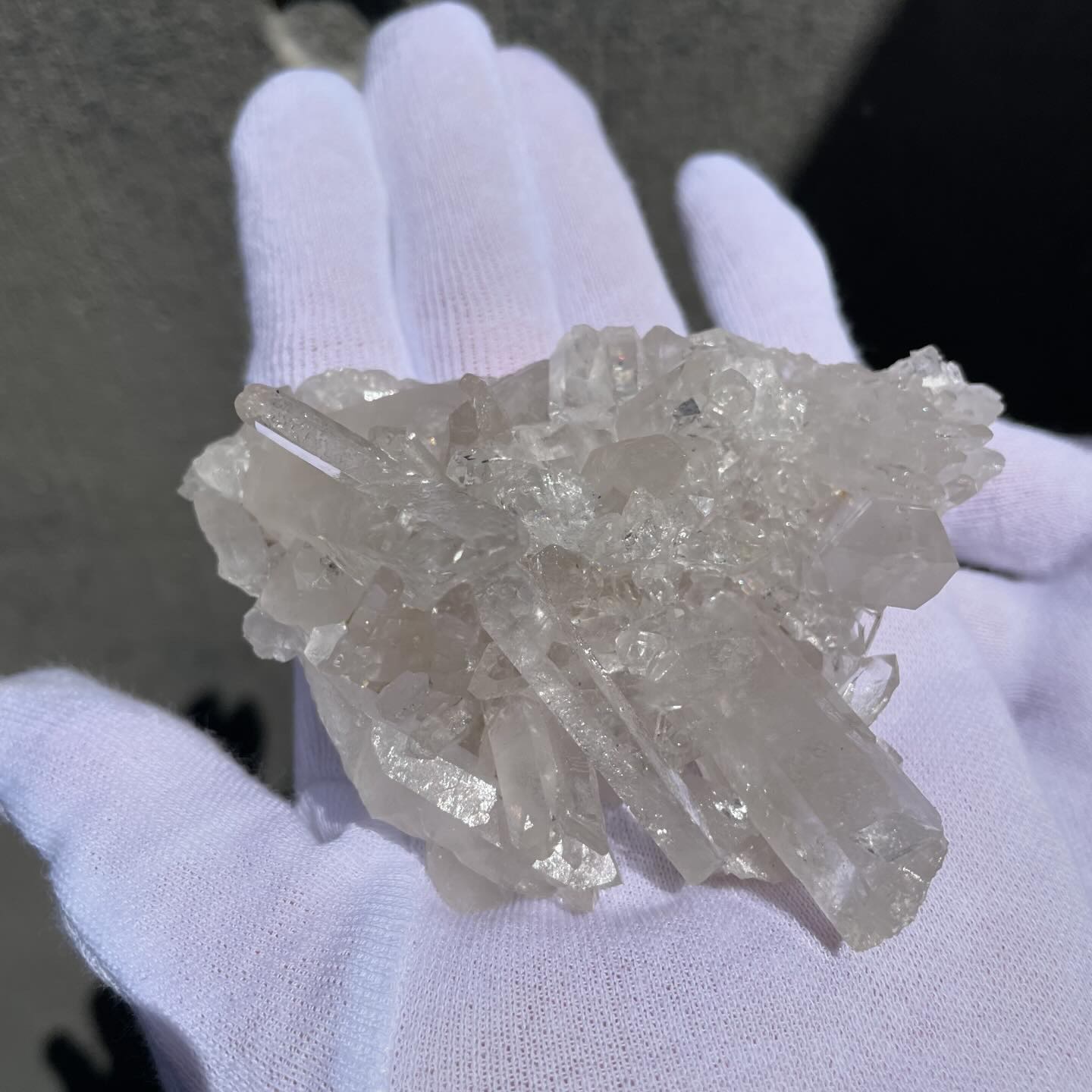 天然石 8 ロッククリスタルクォーツ A-7