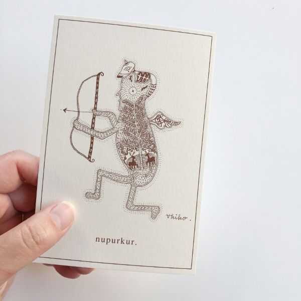 ポストカード 精霊とともに