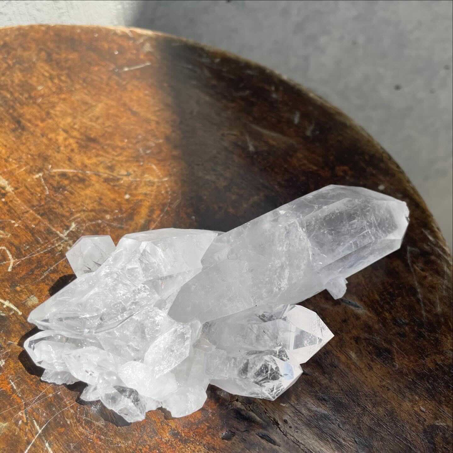 天然石 3 ロッククリスタルクォーツ A-4